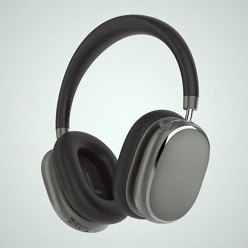 NC95 Bluetooth Kopfhörer Kabellos mit Hybrid Noise Cancelling, Raumgrau, 120 Std