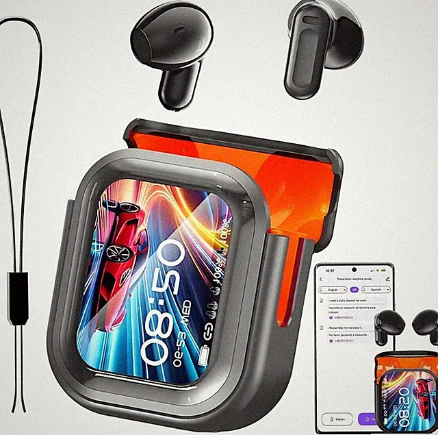NE20 KI Übersetzungskopfhörer in 165 Sprachen & 7 Mode Bluetooth 6.0 Sprachü...
