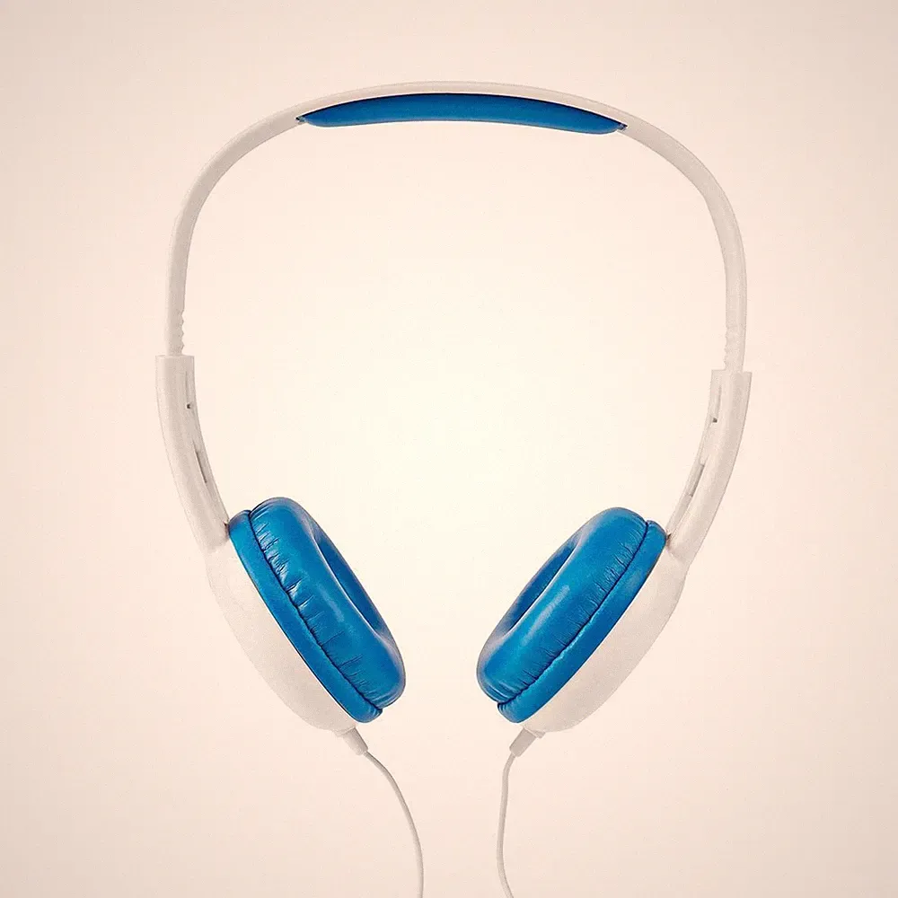 Nedis On-Ear-Kopfhörer mit Kabel - 3.5 mm - Kabellänge: 1.20 m - 82 dB - Blau