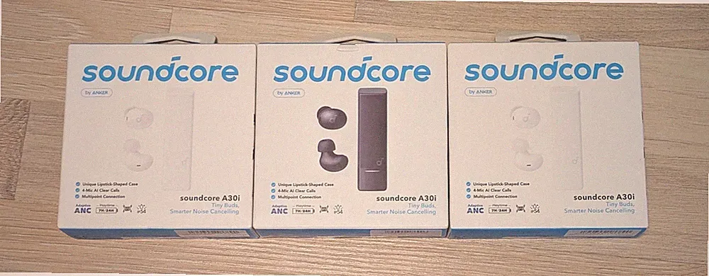 NEU 3x Soundcore A30i Bluetooth In-Ear Kopfhörer mit Noise Cancelling
