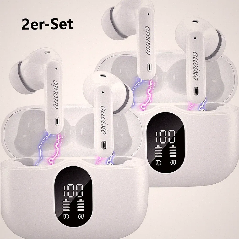 NEU In Ear Kopfhörer Ladecase Noise Cancelling für Musik Telefonat Mini Gaming
