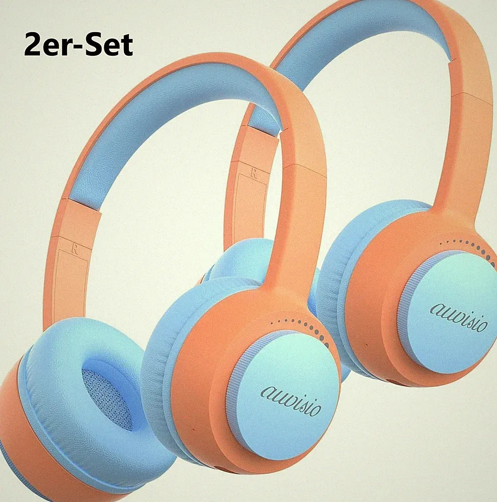 NEU Kinderkopfhörer Bluetooth Mikrofon für Hausaufgaben Musik Gaming Telefonate