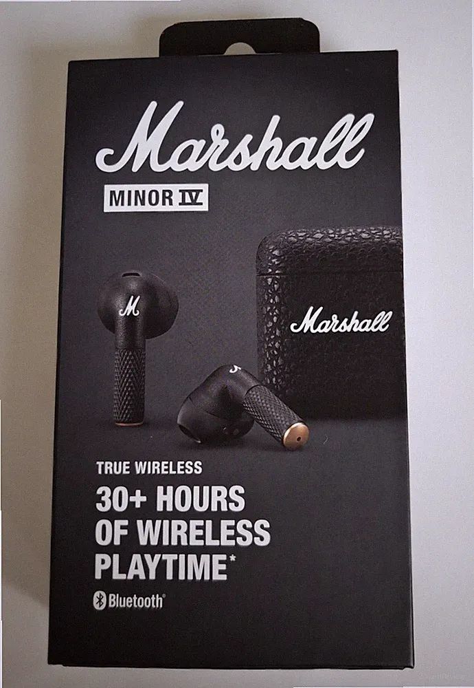 NEU Marshall Minor IV True Wireless Bluetooth Kopfhörer – OVP & Versiegelt.
