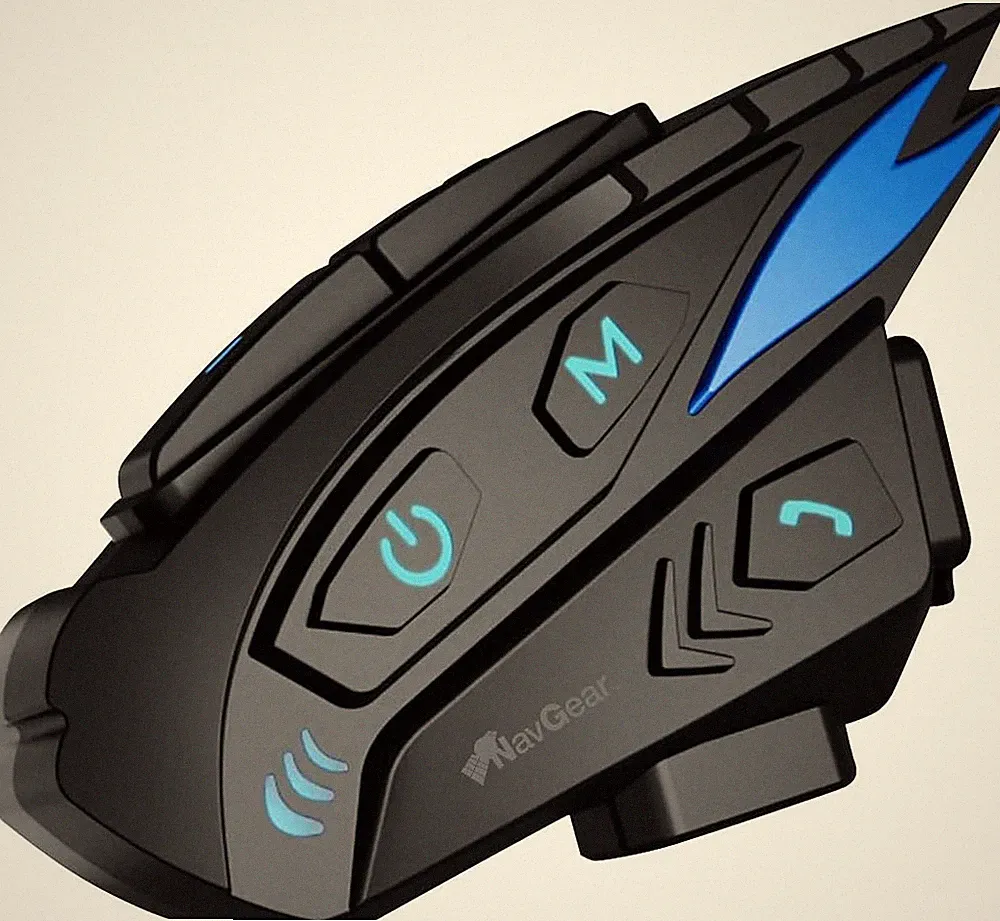 NEU Motorrad Kommunikations System Bluetooth für Helm Reise Tour Ausflug Trip