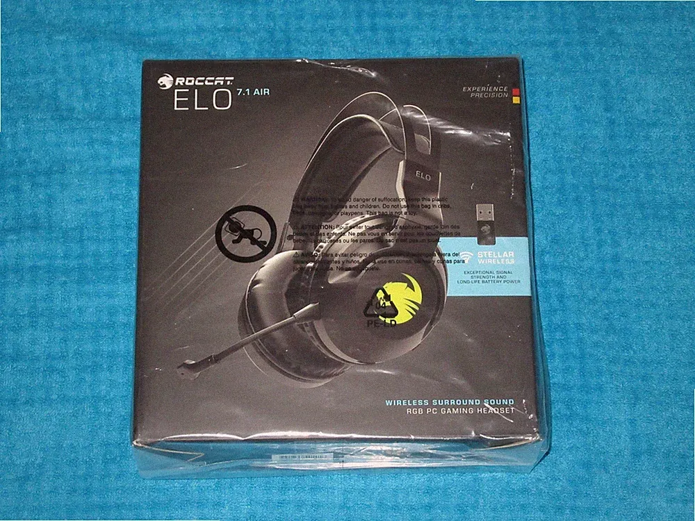 NEU: Roccat Elo 7.1. Air – Wireless Surround Sound RGB PC Gaming Headset