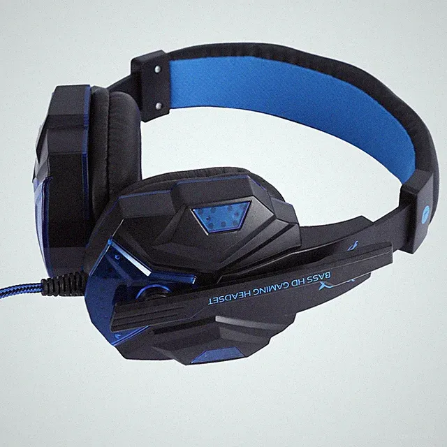 NEU Stereo-Gaming-Kopfhörer Mit Mikrofon Kabelgebundene Headsets Mit
