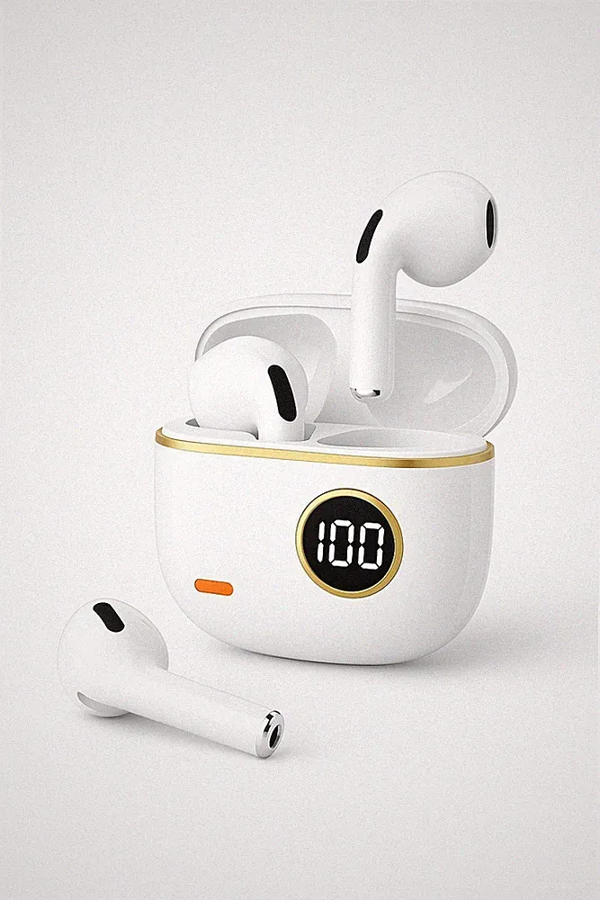 Neue Bluetooth Kopfhörer In-Ear mit LED Display Wireless Earbuds HiFi Sound