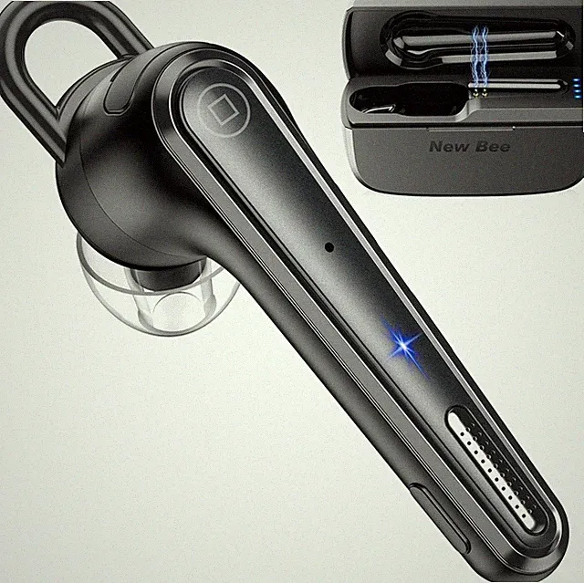 New Bee Bluetooth Headset Ultraleicht Wireless Freisprech Headset V5.1, CVC 8.0