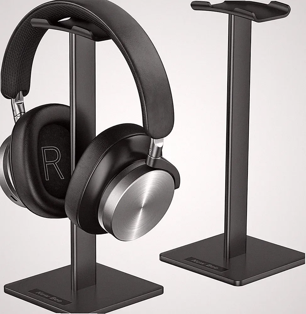 New Bee Kopfhörerständer, Headset-Ständer, Kopfhörerhalter, universal, Alu