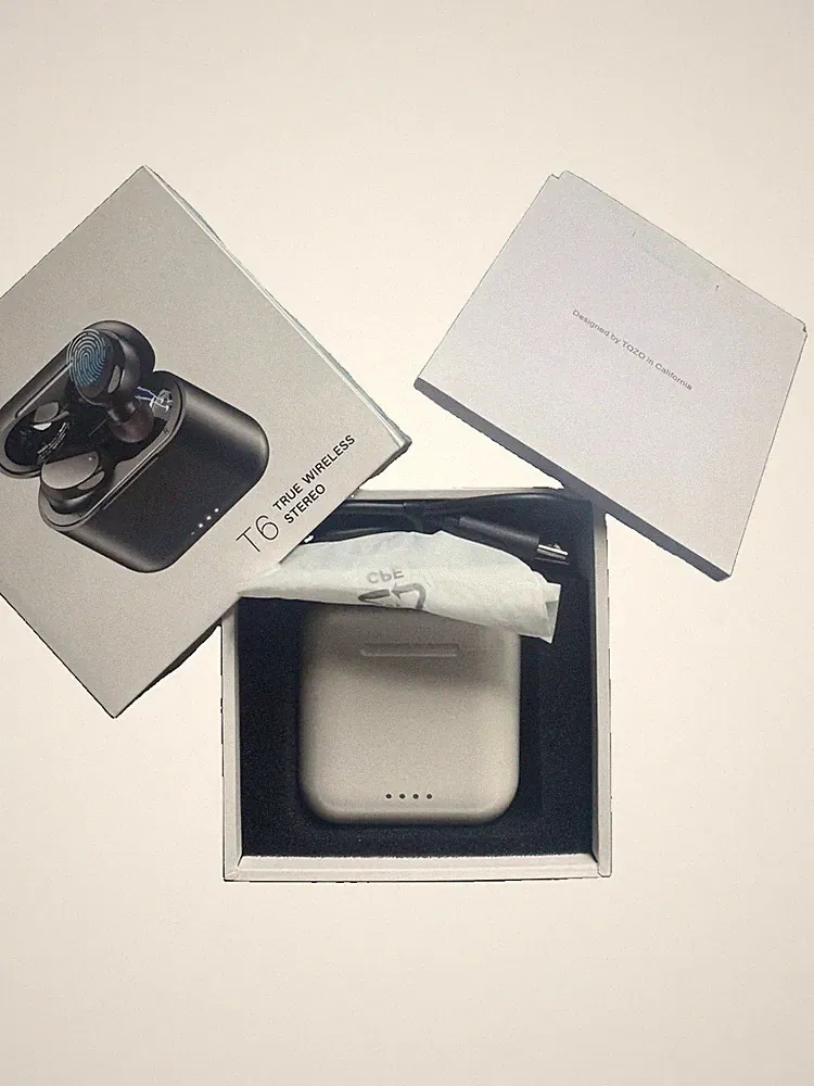NEW TOZO T6 True Wireless Earbuds Bluetooth Headphones Touch Control