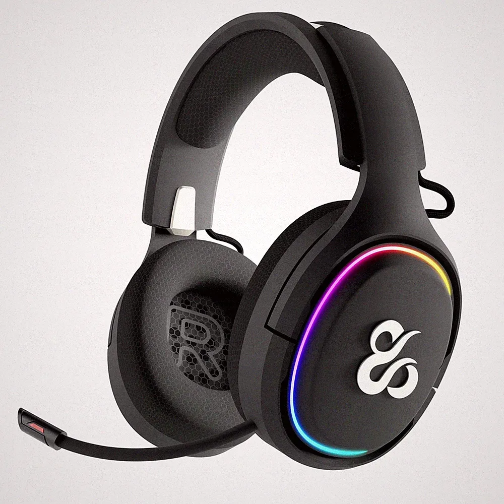 Newskill Aton Bluetooth-Kopfhörer mit Mikrofon, 18 Stunden Akkulaufzeit, RGB