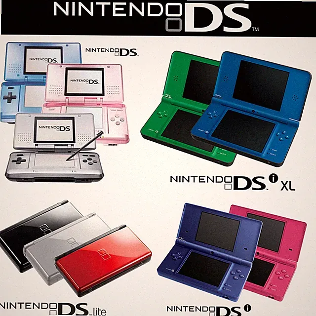 Nintendo DS, DS lite, DSi & DSi XL versch. Farben Handheld-Spiel-Konsole ✋🦸‍♂️✅