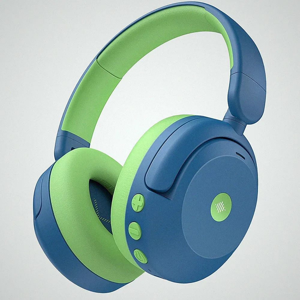 Noise Cancelling Kopfhörer Kinder Bluetooth, 60H Spielzeit, 80dBA Sichere Lau...