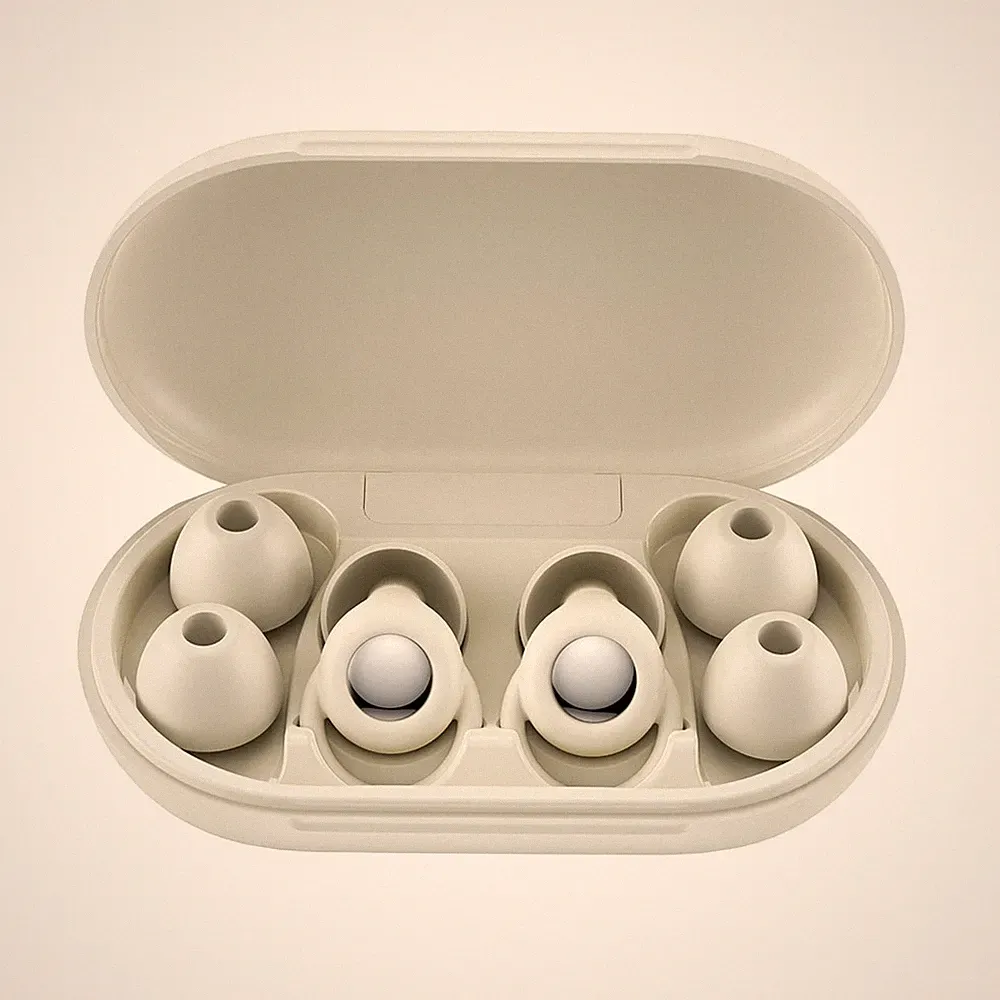 Noise Cancelling Ohrstöpsel weiches Silikon für Seitenschläfer Reisen Schlaf