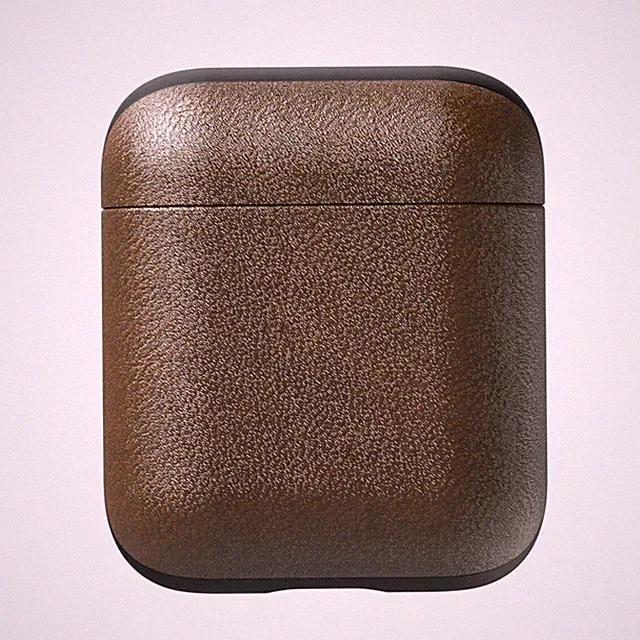 Nomad Schutzhülle Airpod Kopfhörer-Case Leather braun
