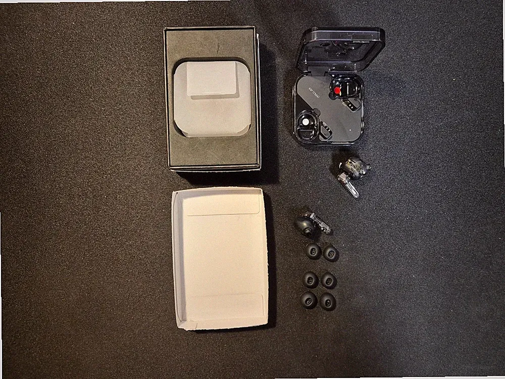 Nothing ear (2) True Wireless In-Ear Ohrhörer Set - Schwarz (B155)