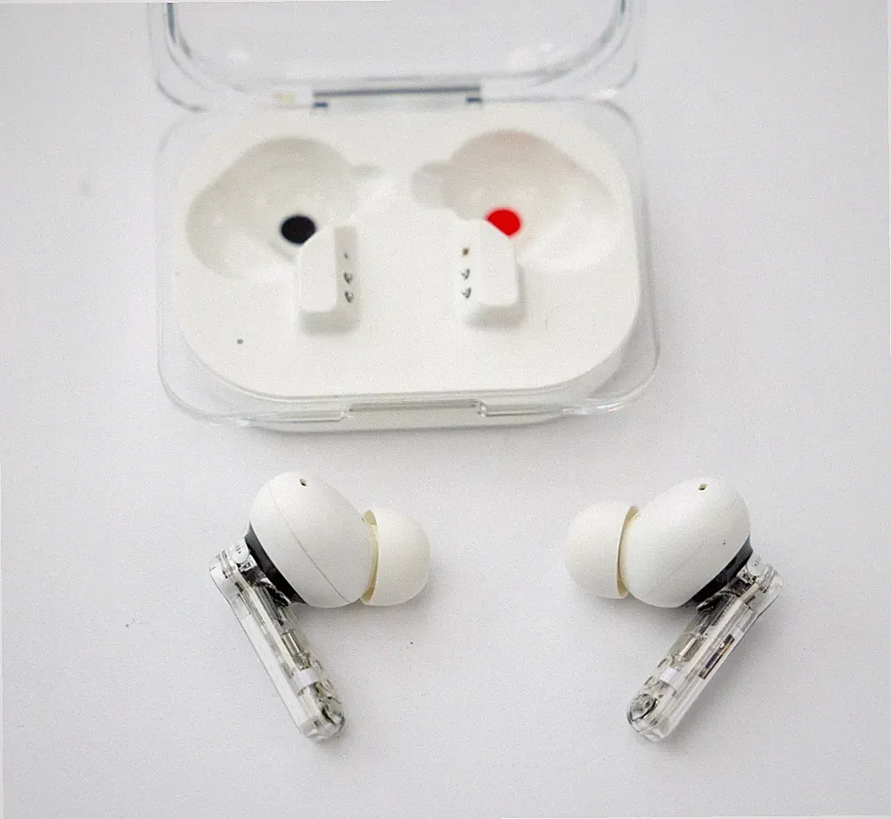 Nothing Ear (a) Bluetooth Kopfhörer ANC ChatGPT Bass Boost 42,5h Akku Weiß