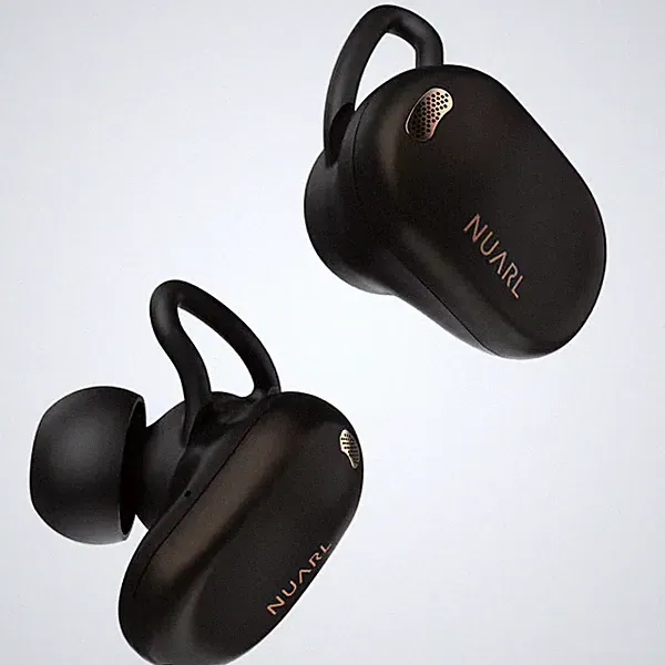 NUARL Wireless Kopfhörer Noise Cancelling Bluetooth Schwarz Ebenholz JDMPS