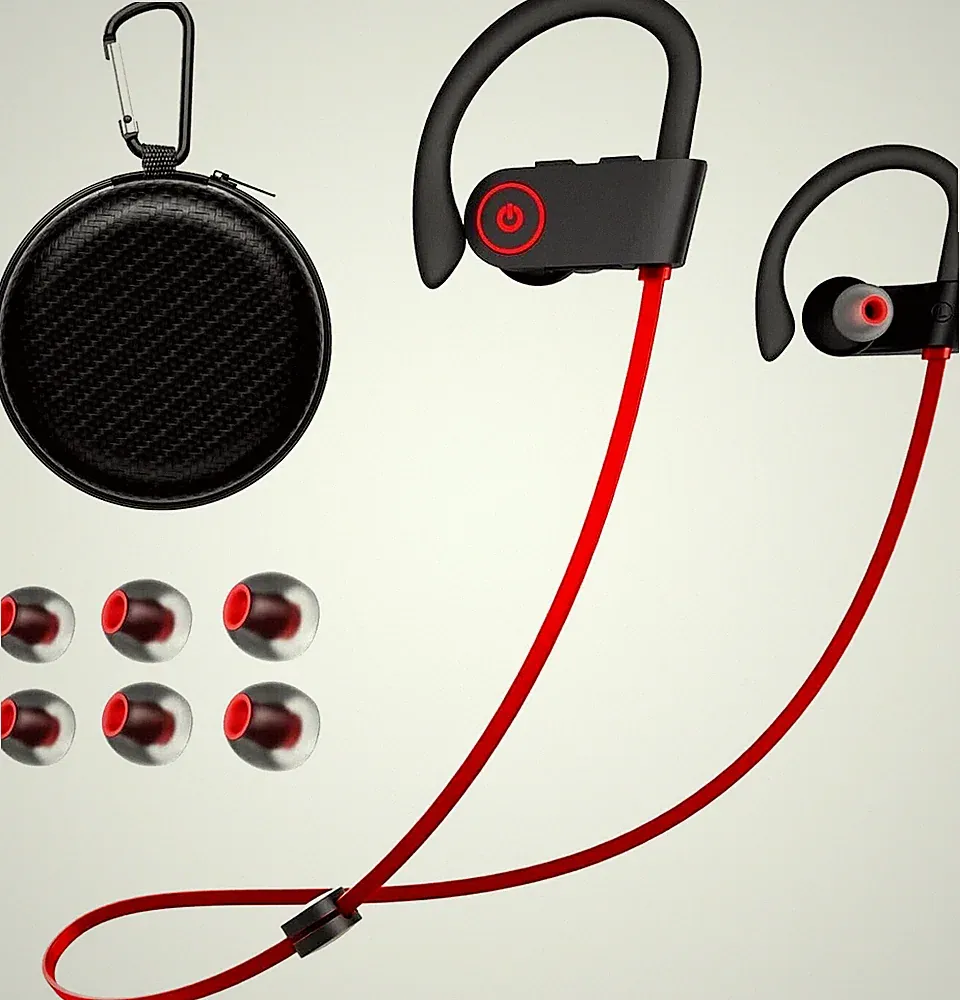 NUASI Bluetooth 5.3 kabellose Kopfhörer - Sport Ohrhörer mit IPX7 - NEU/OVP