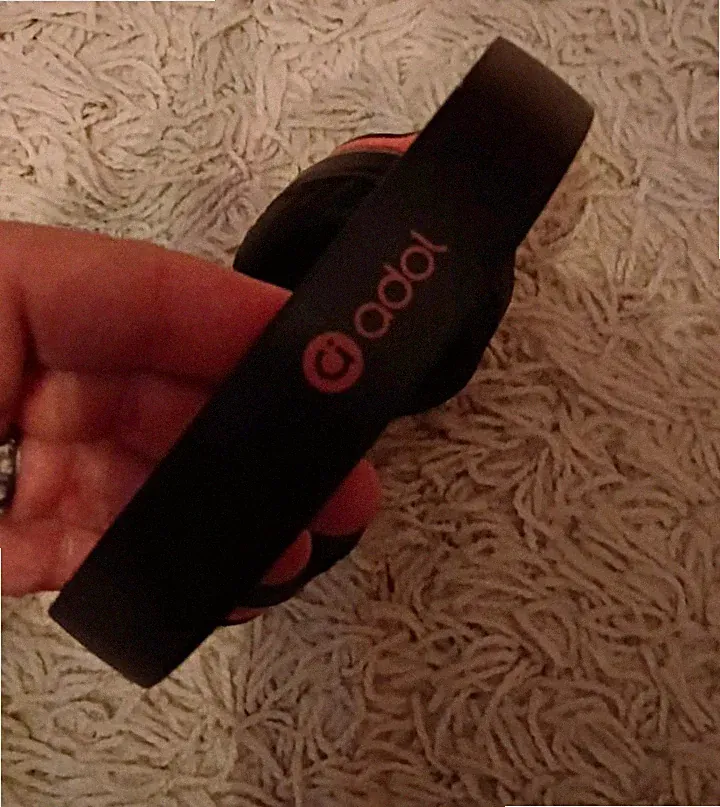 odol On-Ear Kopfhörer Schwarz/Rot Bluetooth USB-C 3,5mm Kopfbügel