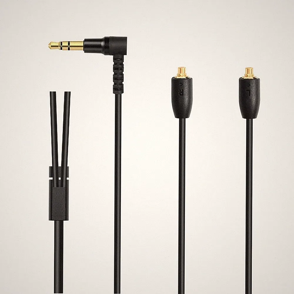 OFC für MMCX Kabel 1,25 m TPE Mantel für Shure SE-Serie In-Ear Kopfhörer