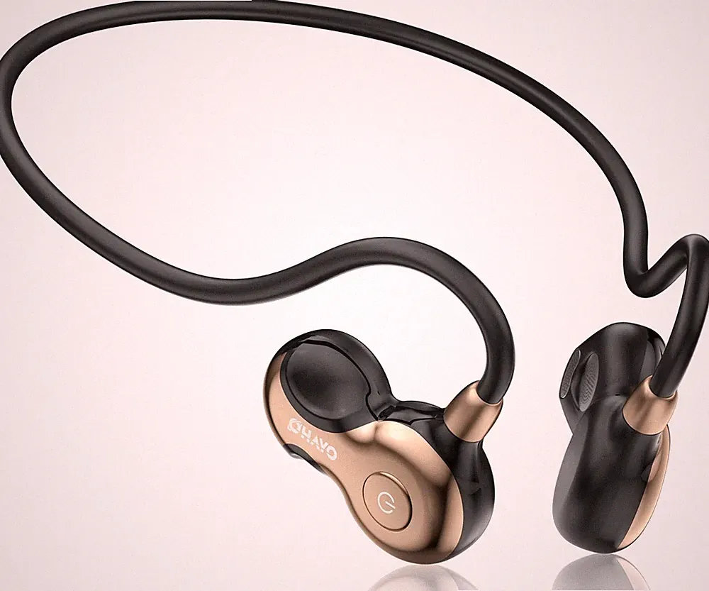 OHAYO Open Ear Kopfhörer Bluetooth, Kopfhörer Joggen, Bluetooth 6.0, Wasserdicht