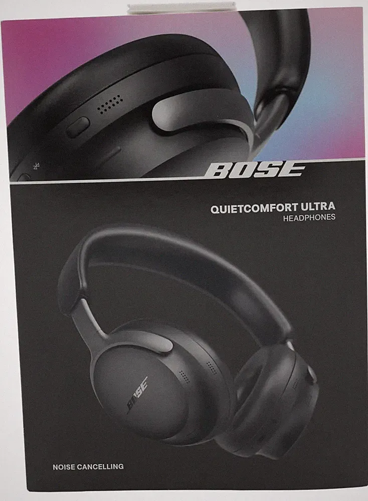 Ohraufliegende Kopfhörer Bose QuietComfort Ultra Wireless Schwarz