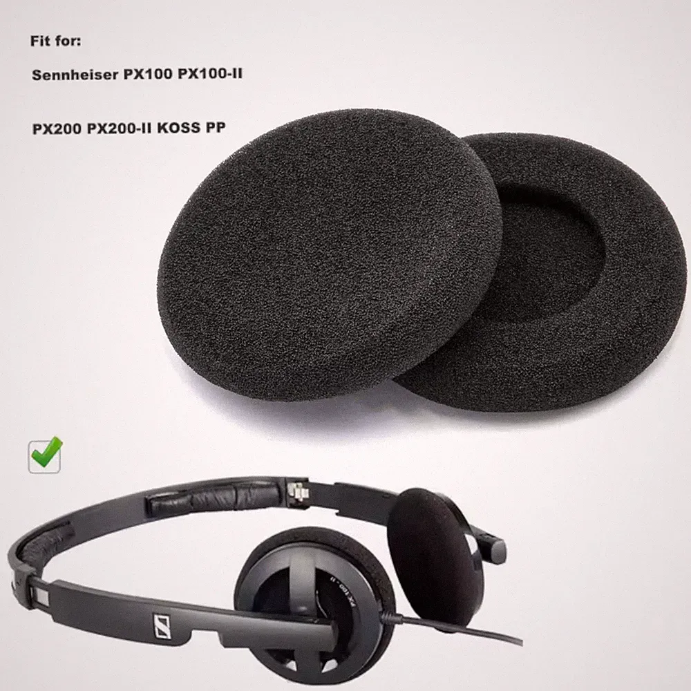 Ohrkissen Ohrpolster für Sennheiser PX60, PX80, PX100, PX200, Koss, AKG, Sony
