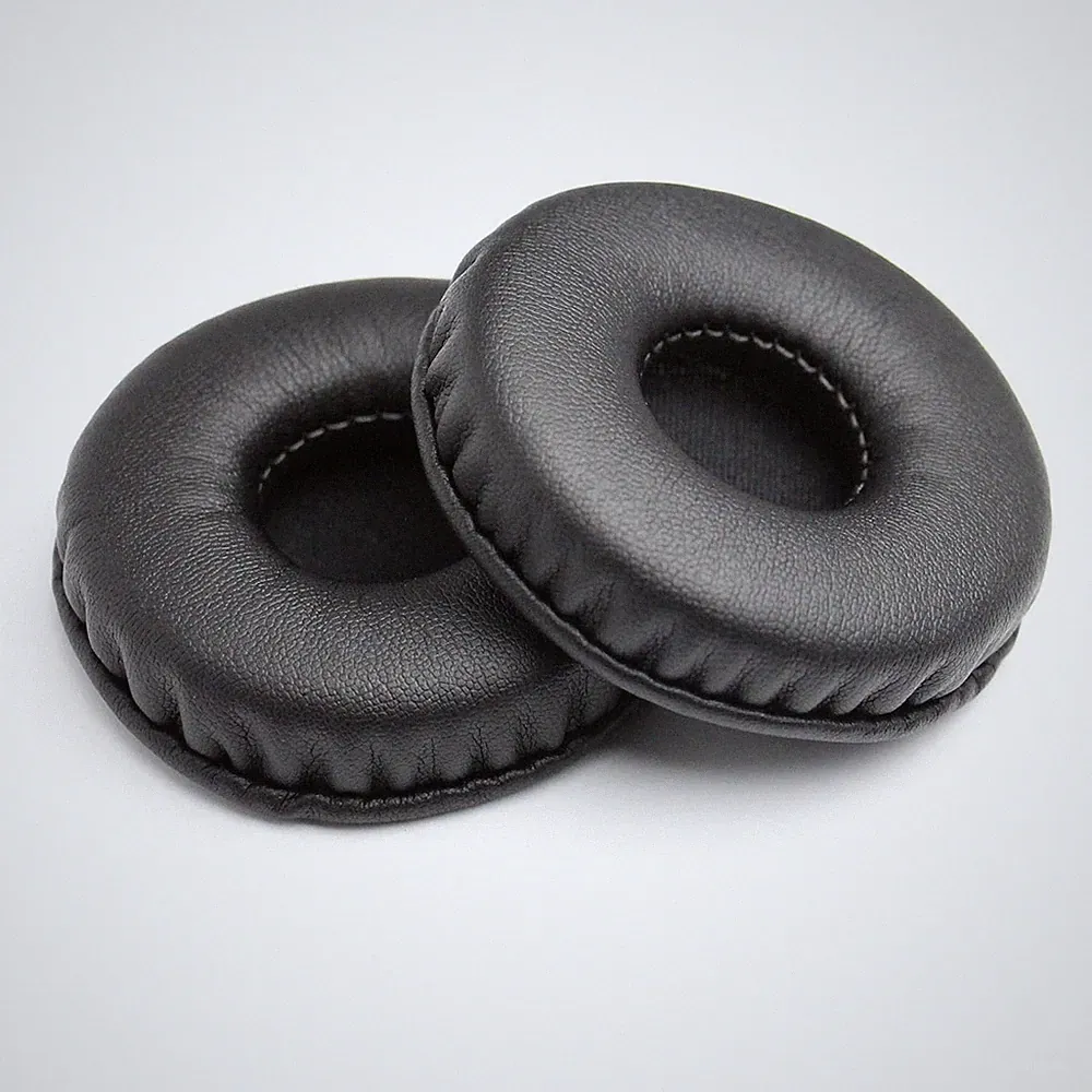 Ohrpolster 70 mm Schwarz für Kopfhörer Ersatz Polster universal Ohrenpolster Set