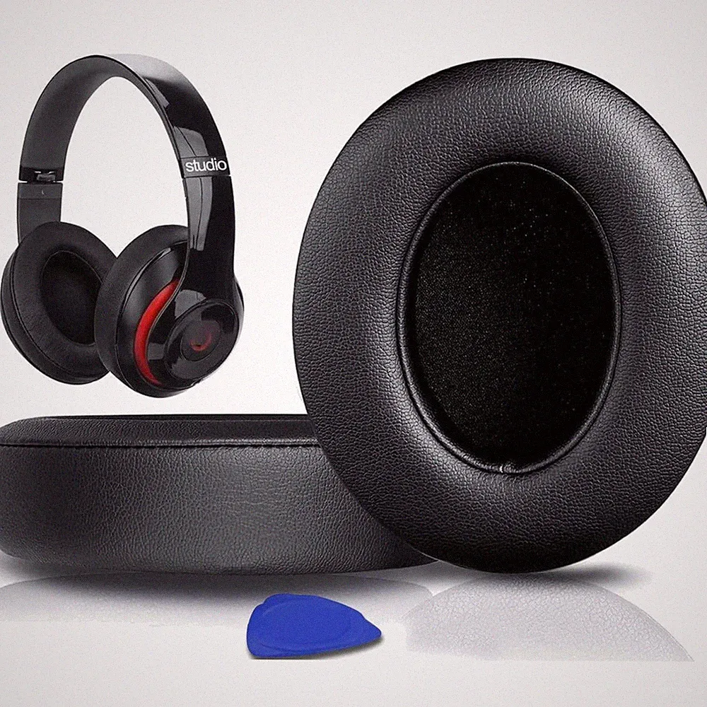 Ohrpolster Ersatz Schwarz für Beats Studio Kopfhörer Memory-Schaum