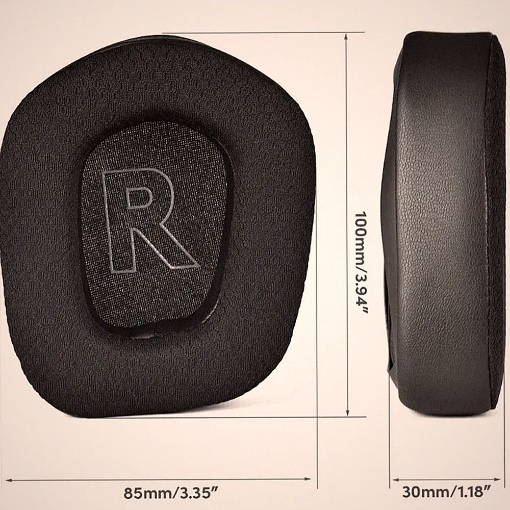 Ohrpolster für Kopfhörer Logitech G733 G 733 G335 Schwarz Earpads 1 Paar
