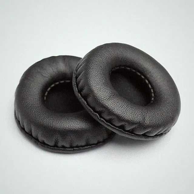 Ohrpolster für Koss Porta Pro PP/KSC35/KSC75/KSC55 Kunstleder Ear Pads schwarz
