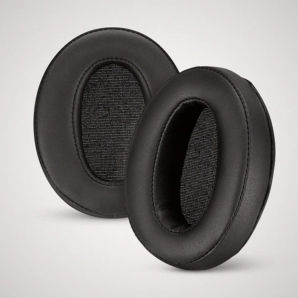 Ohrpolster für Sennheiser Kopfhörer Momentum 2 On Ear Kunstleder Schwarz