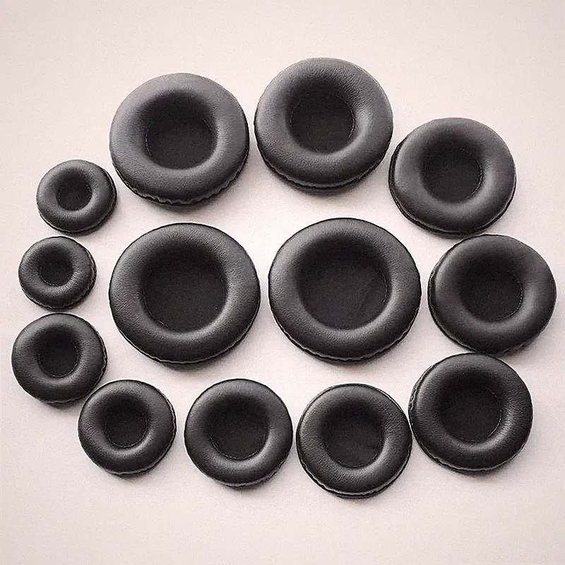 Ohrpolster Kopfhörer Schwamm Abdeckungen Kissen Ersatz Leder Schaum für Ohrhörer