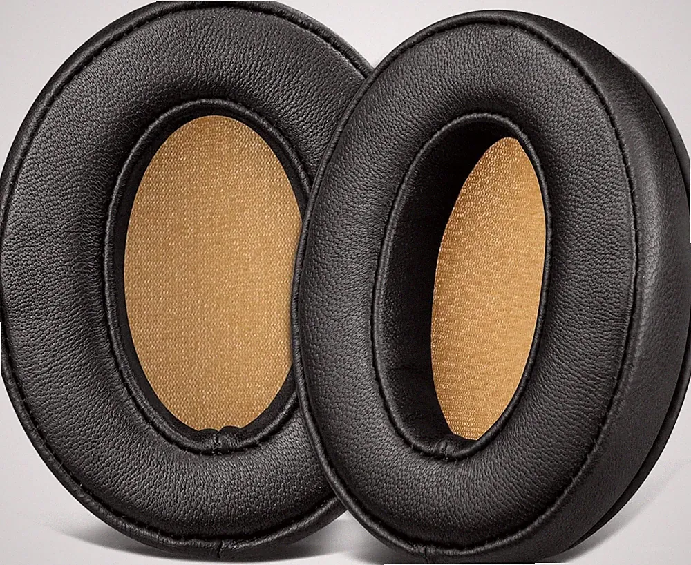 Ohrpolster Lammleder Schwarz für Momentum 2 HD1 Over-Ear Kopfhörer