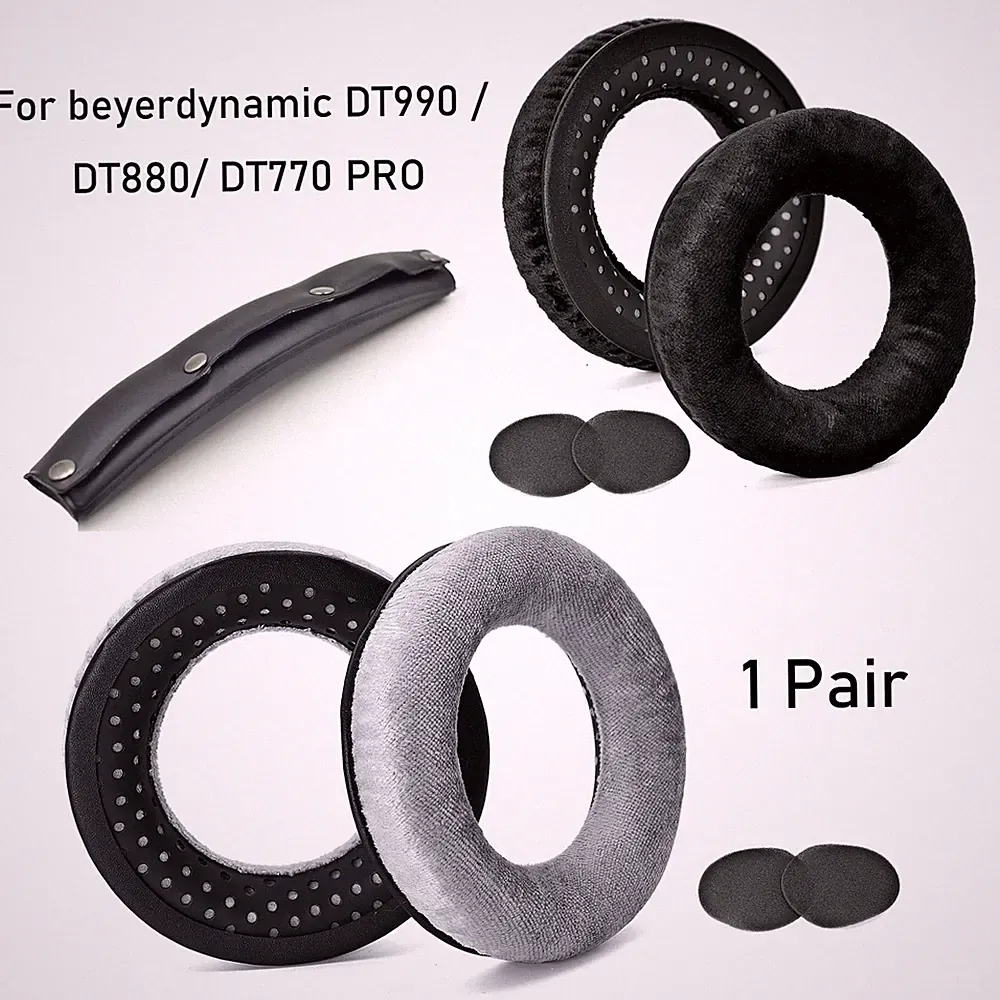 Ohrpolster mit Headband Für Beyerdynamic DT990/DT880/DT770 PRO Kopfhörer ADE