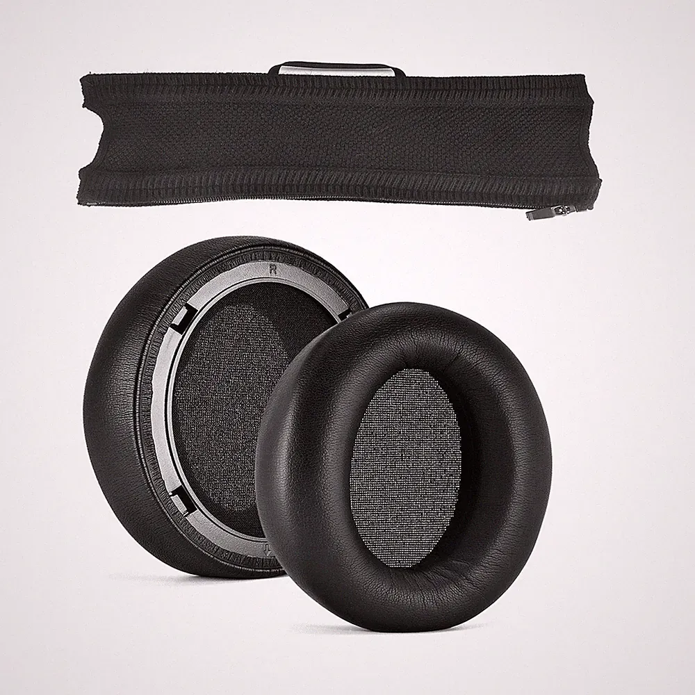 Ohrpolster oder Stirnband for Panasonic RP-hd601N HD605N HD805n Kopfhörer Black