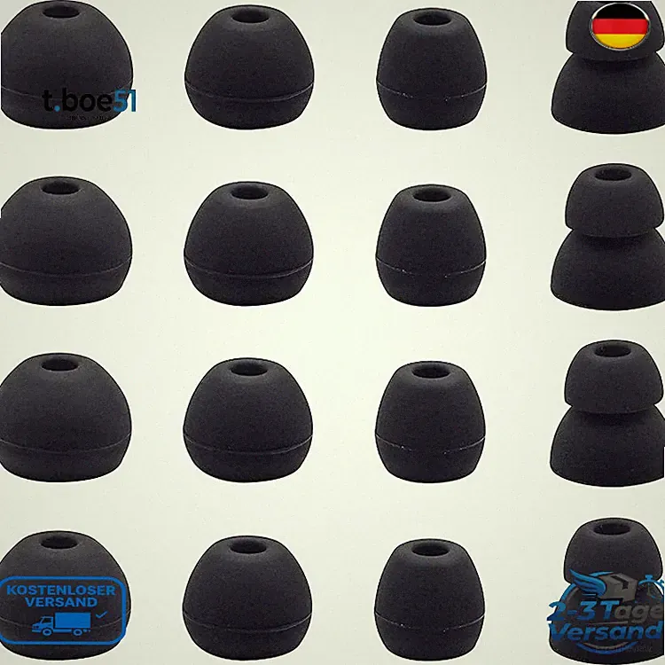 Ohrstöpsel Beats Flex 8 Schwarz für Gaming, Sport, Musik, Bluetooth, Kabellos