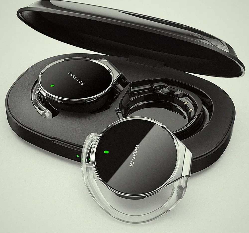 On Ear Bluetooth Kopfhörer 5.4, Open Ear Kabellos mit Geräuschunterdrückung, Wa