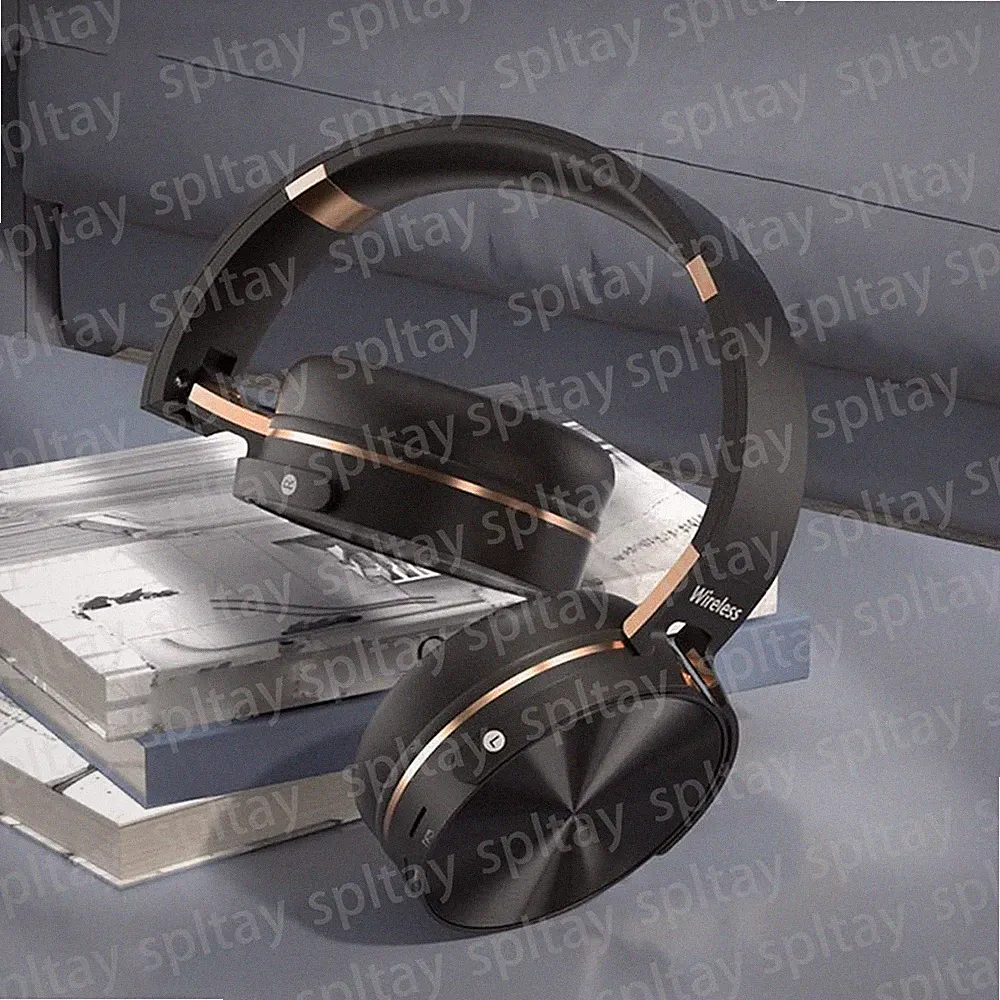 On Ear Kopfhörer Bluetooth 5.1 Stereo Bass Kopfhorer Kabellos Faltbare Schwarz