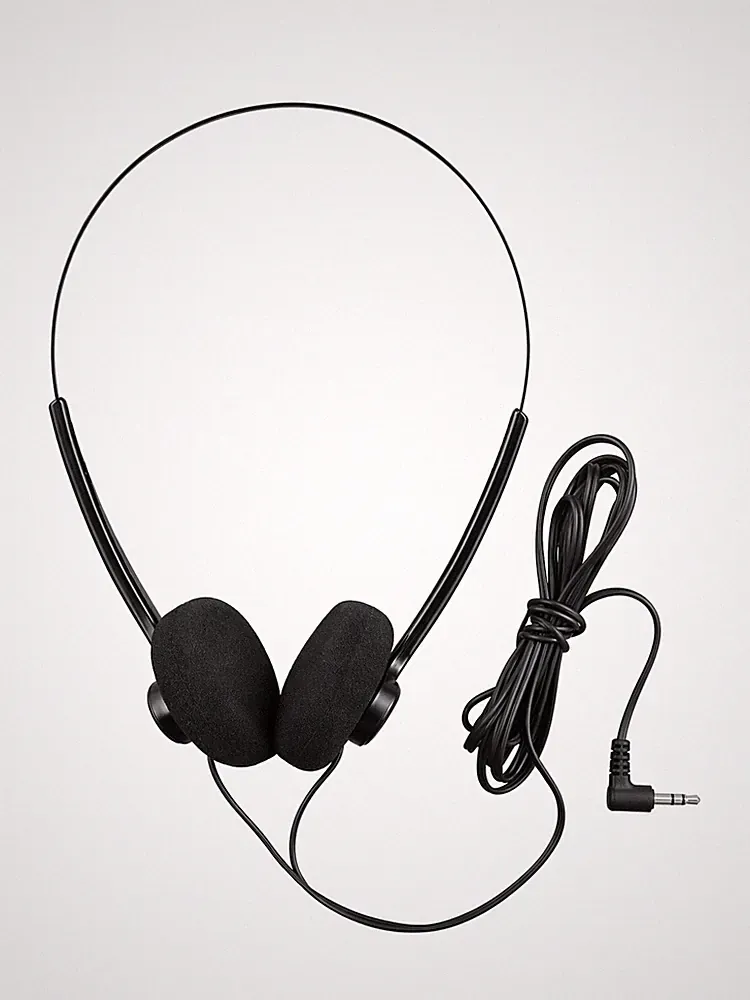 On Ear Stereo Kopfhörer Slight II 1,2m Kabel 3,5 mm Klinkenstecker Schwarz