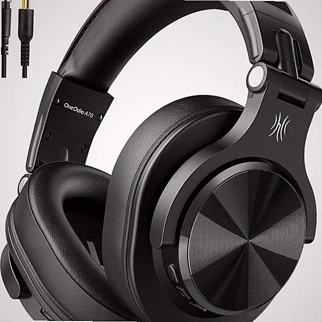 OneOdio A70 Bluetooth Kopfhoerer Hi-Res Kabel Kopfhoerer Studio DJ PC Over Ear