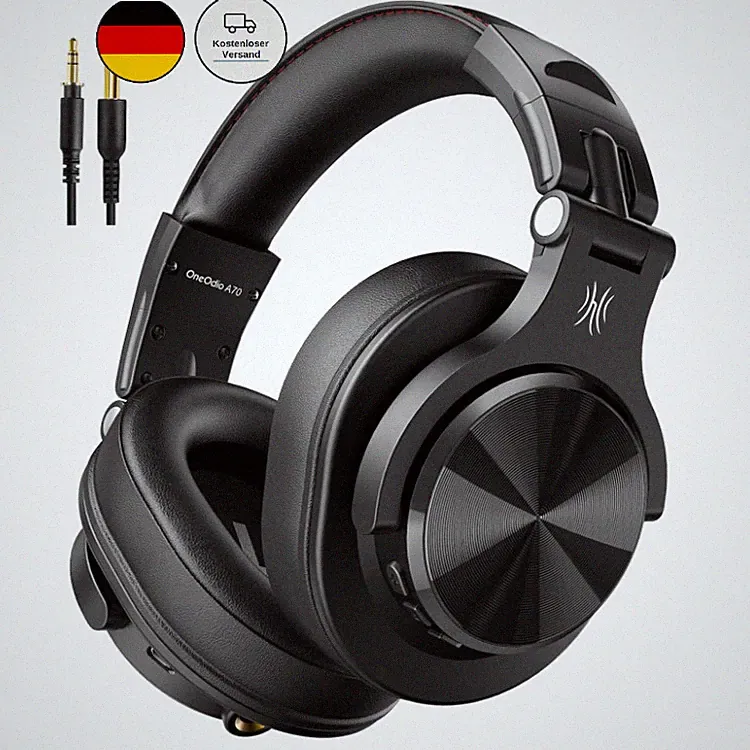 OneOdio A70 Fusion Bluetooth Kopfhörer Over Ear, 72 Std Musikspielzeit, 40mm