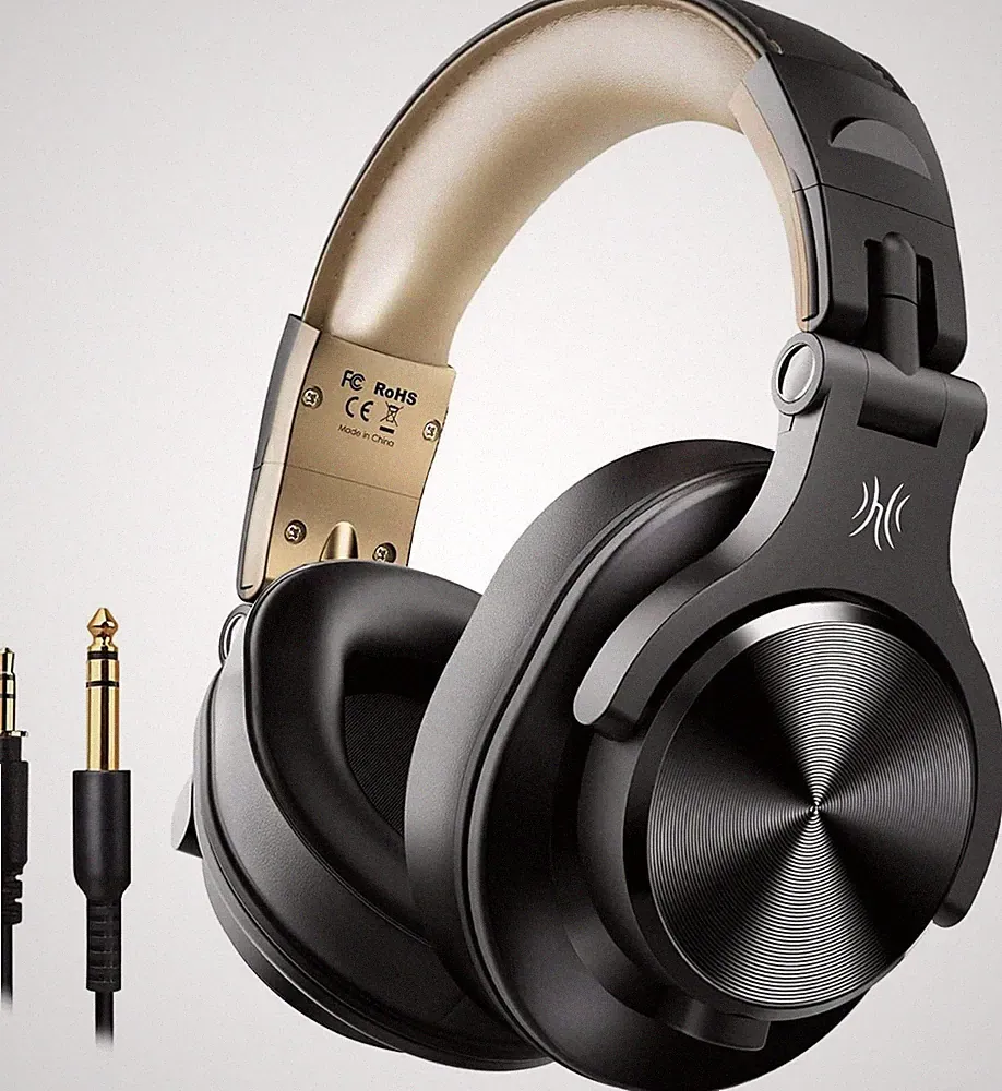OneOdio Bluetooth Kopfhörer Over Ear, 72 Stdn HiFi Stereo Kopfhörer Kabellos