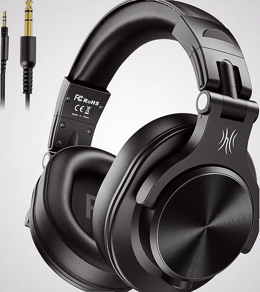 OneOdio DJ Kopfhörer Over Ear mit 6,35 3,5mm Klinke 40mm Treiber 90 Grad
