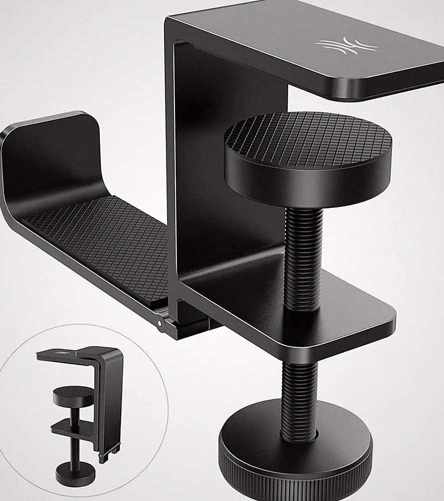OneOdio MTL99 Faltbarer Kopfhörerständer, Metall-Headset-Halter, platzsparender