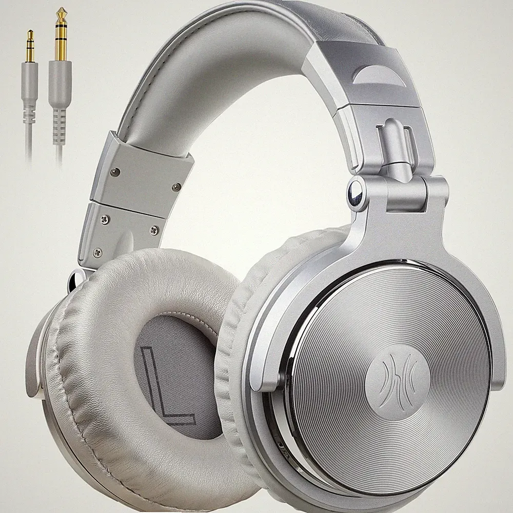 OneOdio Over Ear Kopfhörer mit Kabel 50mm Treiber Bassklang 6.35 & 3.5mm Klinke