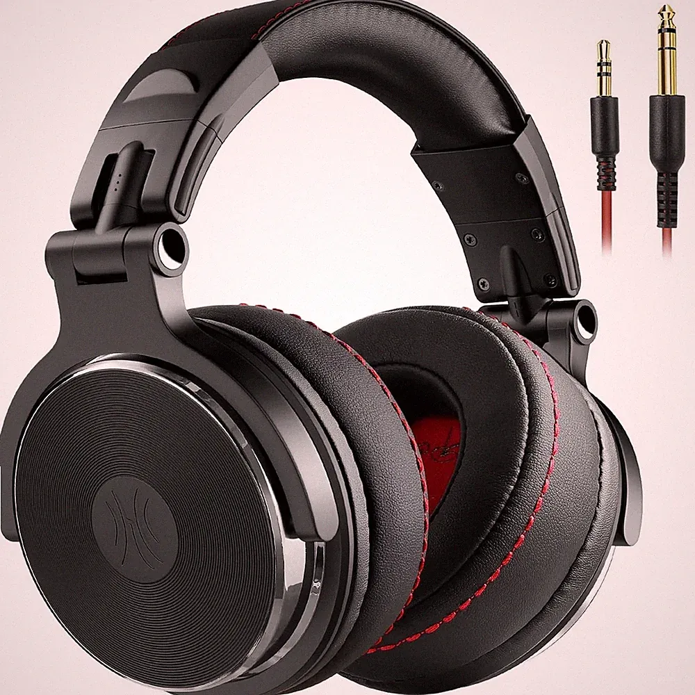 OneOdio Over Ear Kopfhörer Pro 50 50mm Treiber Schwarz Share-Port DJ Geschlossen