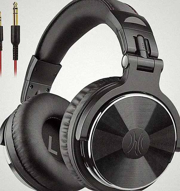 OneOdio Over Ear Studio Headphones 6.3 3.5 Jack 50 mm Driver Bass Sound