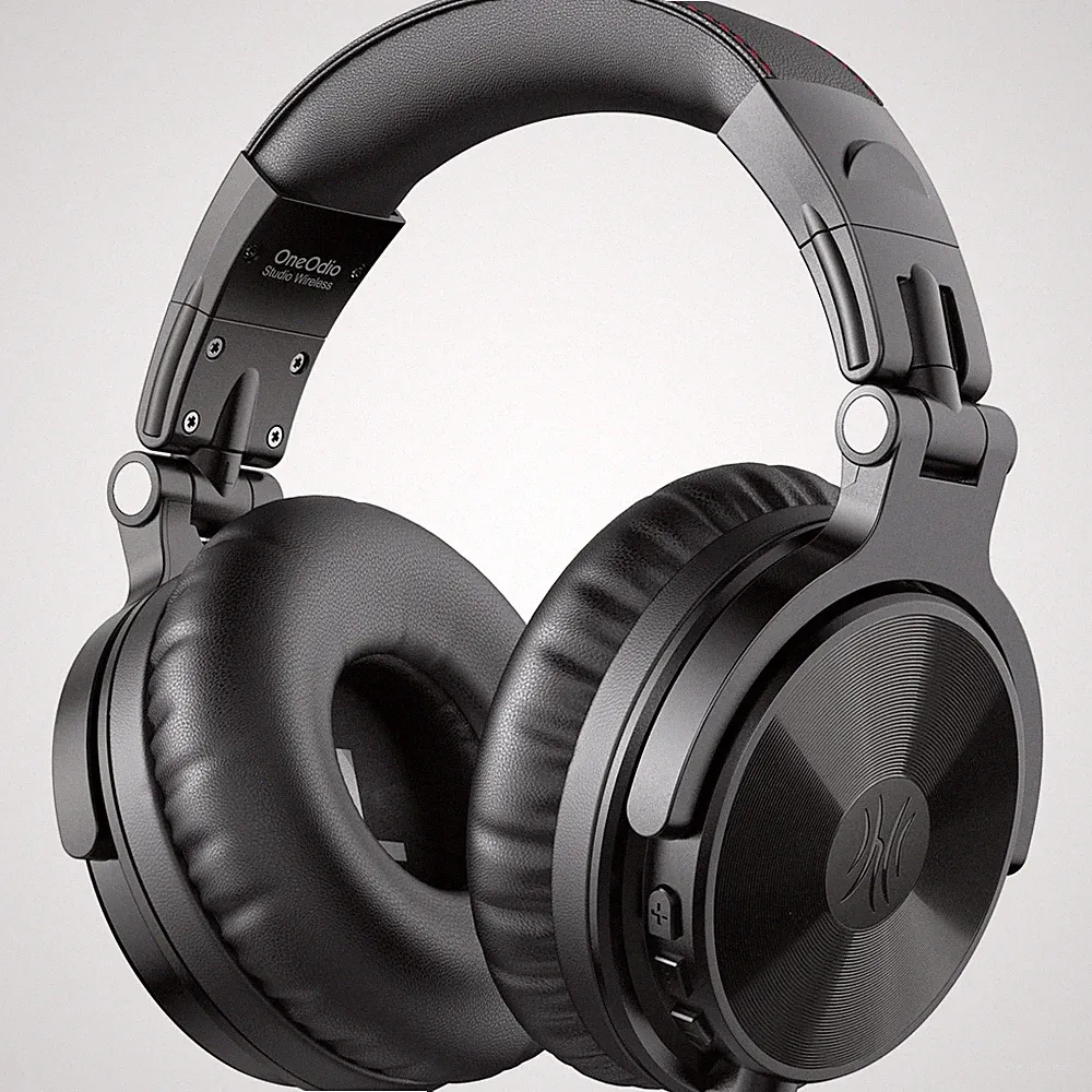 OneOdio Pro C Bluetooth Kopfhörer Over-Ear mit 50mm Treiber, Schwarz, 110 Std